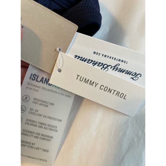 Tommy Bahama Active Patchwork Tankini top tummy control UV protection Size Sp - Picture 6 of 6